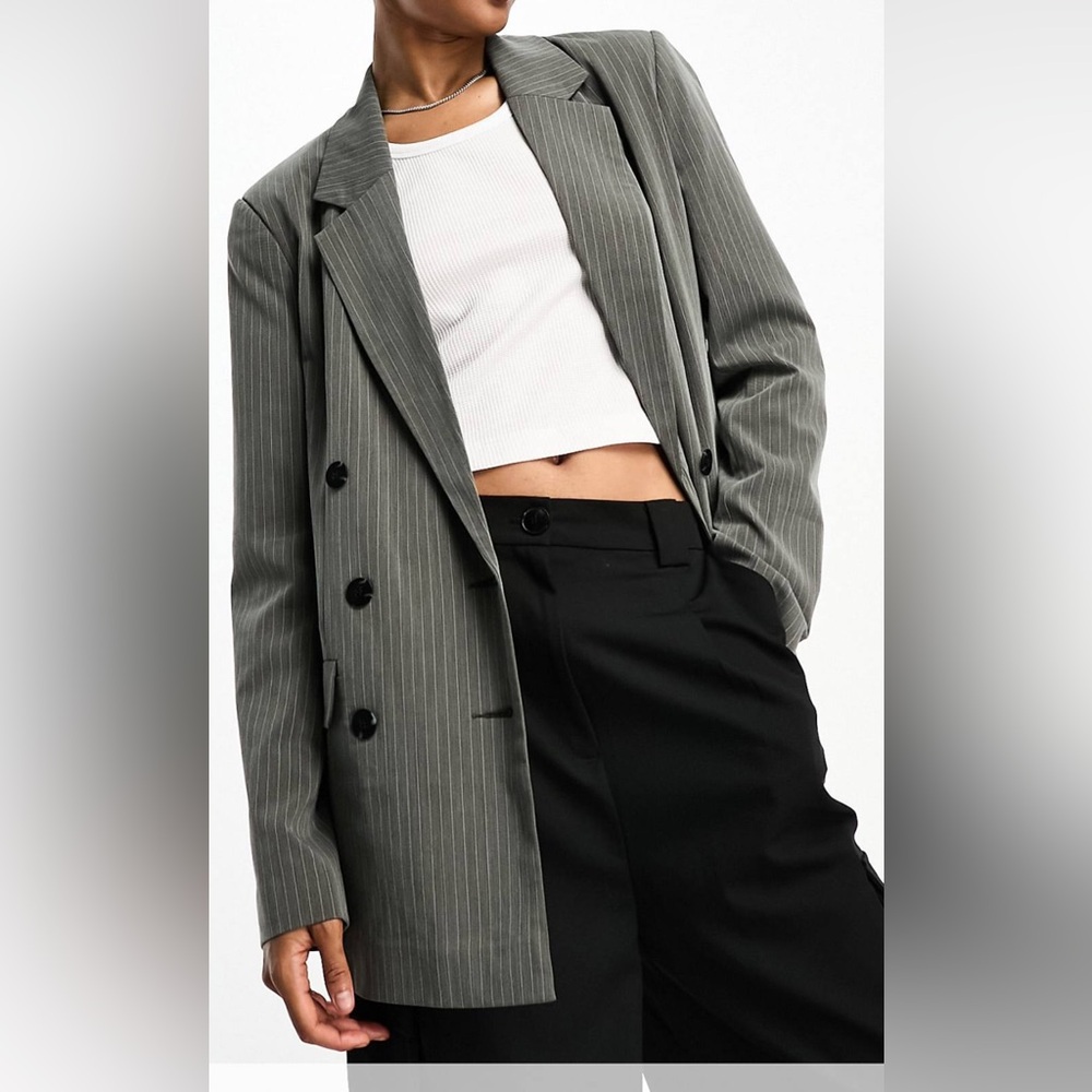 ASOS Tall double breastead blazer